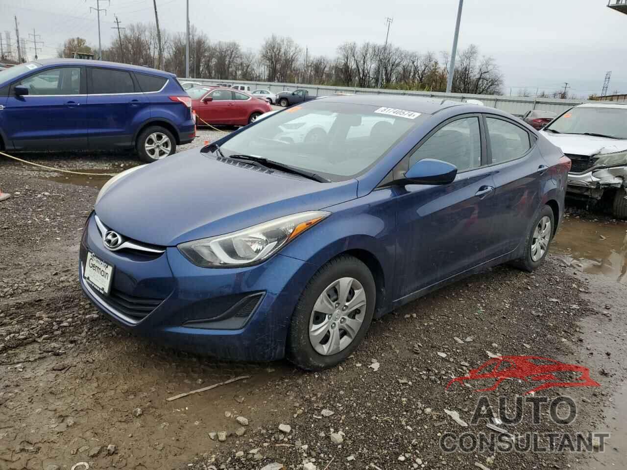 HYUNDAI ELANTRA 2016 - 5NPDH4AE6GH768929