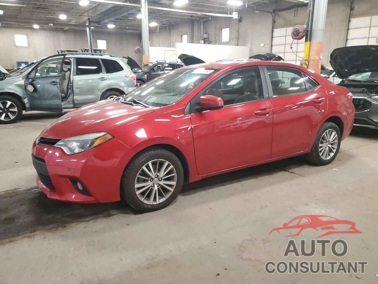 TOYOTA COROLLA 2014 - 5YFBURHE3EP072499
