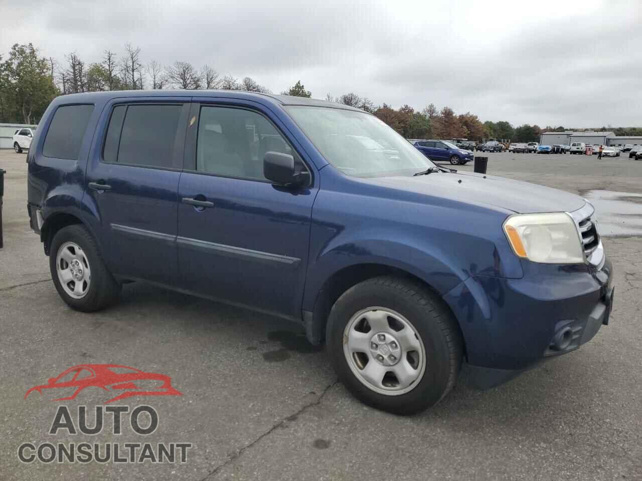 HONDA PILOT 2013 - 5FNYF4H29DB033584