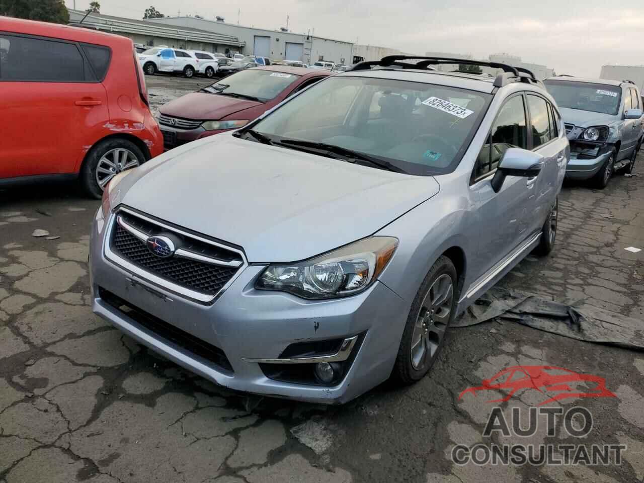 SUBARU IMPREZA 2016 - JF1GPAY68GH291356