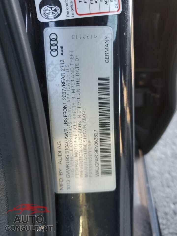 AUDI A6 2014 - WAUGFAFC8EN063827