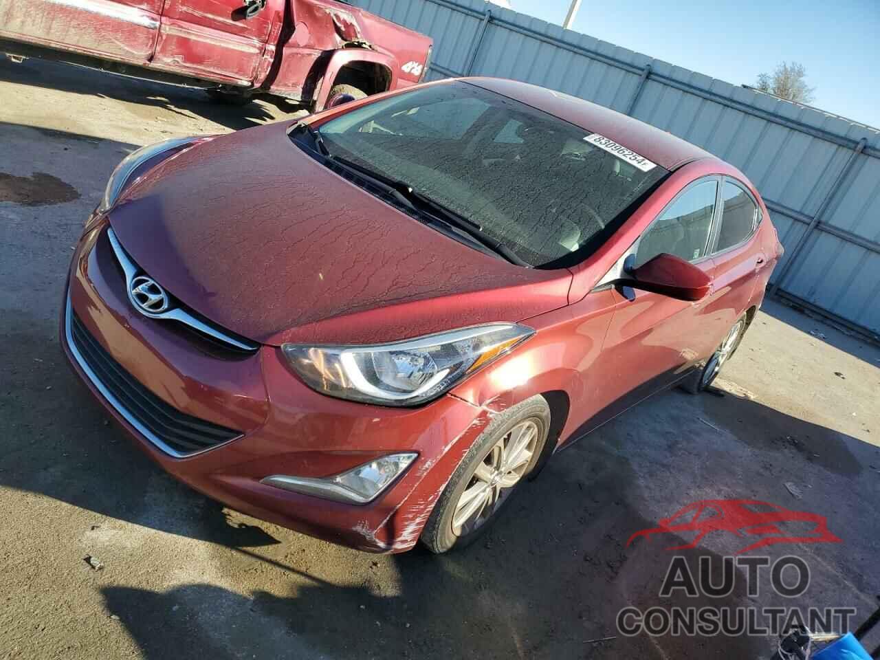 HYUNDAI ELANTRA 2014 - 5NPDH4AE6EH533542