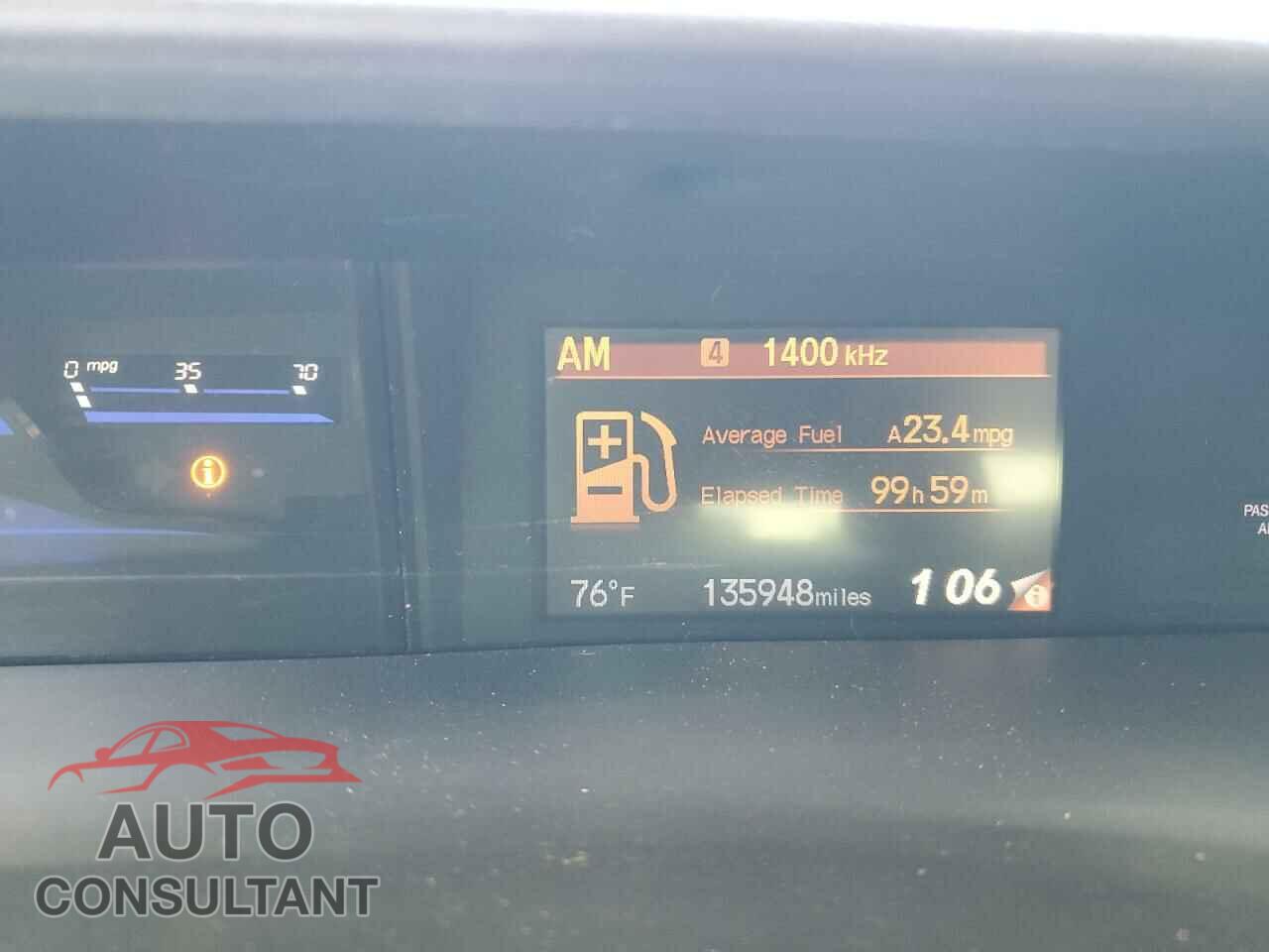 HONDA CIVIC 2015 - 19XFB2F85FE009273