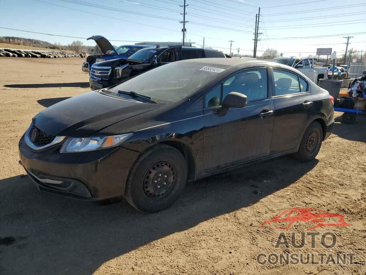 HONDA CIVIC 2013 - 2HGFB2F50DH547422