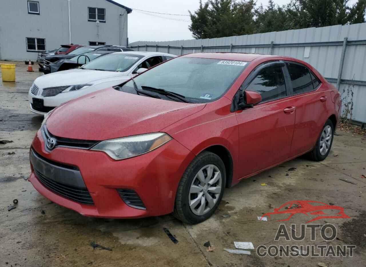 TOYOTA COROLLA 2015 - 2T1BURHE6FC338681