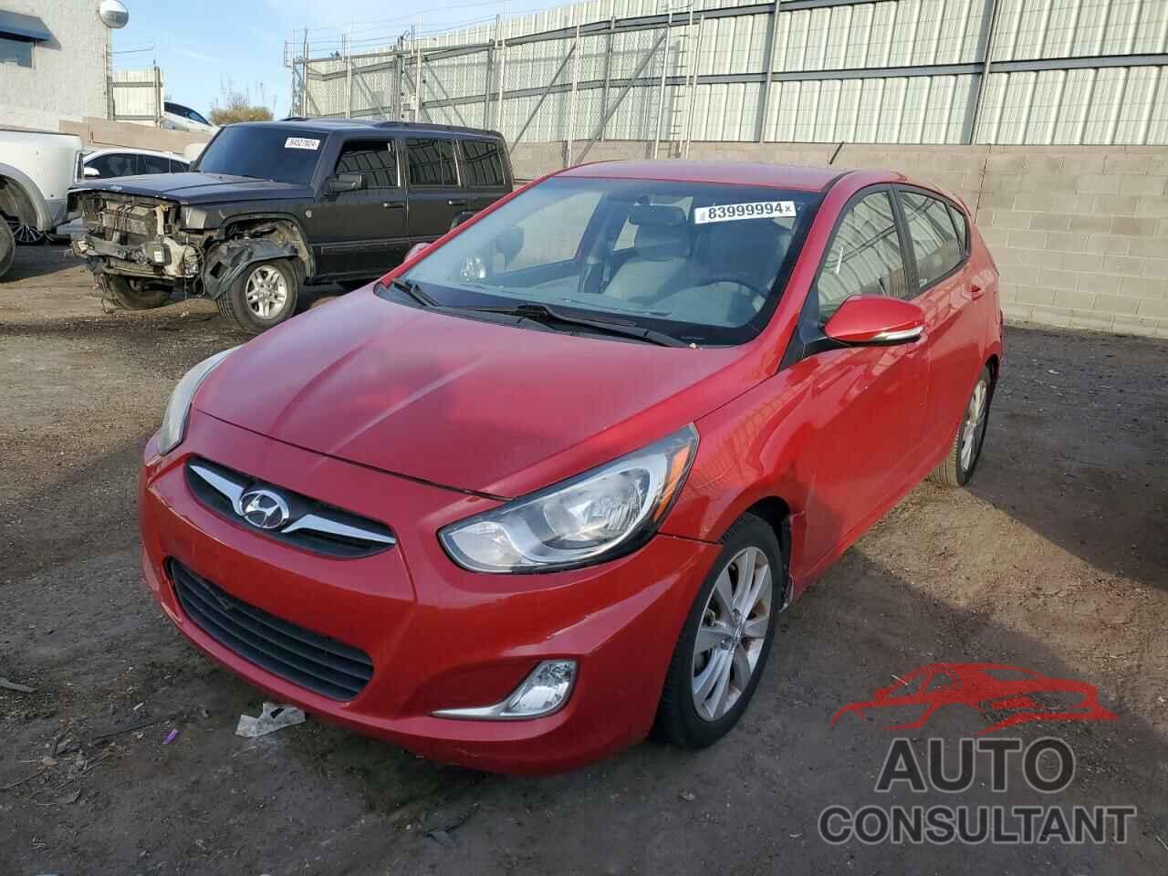 HYUNDAI ACCENT 2013 - KMHCU5AE2DU087581