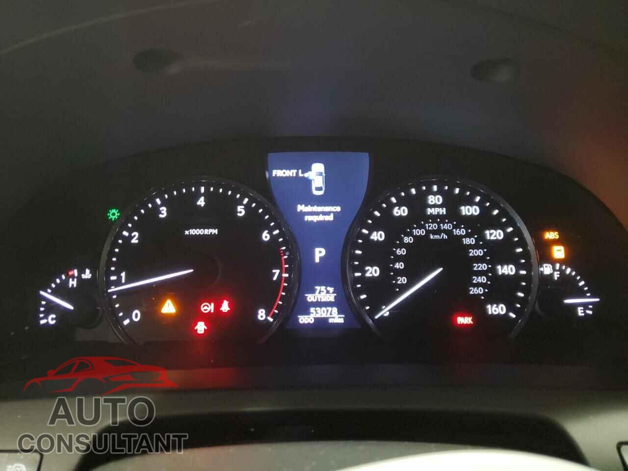 LEXUS LS460 2014 - JTHBL5EF4E5129684