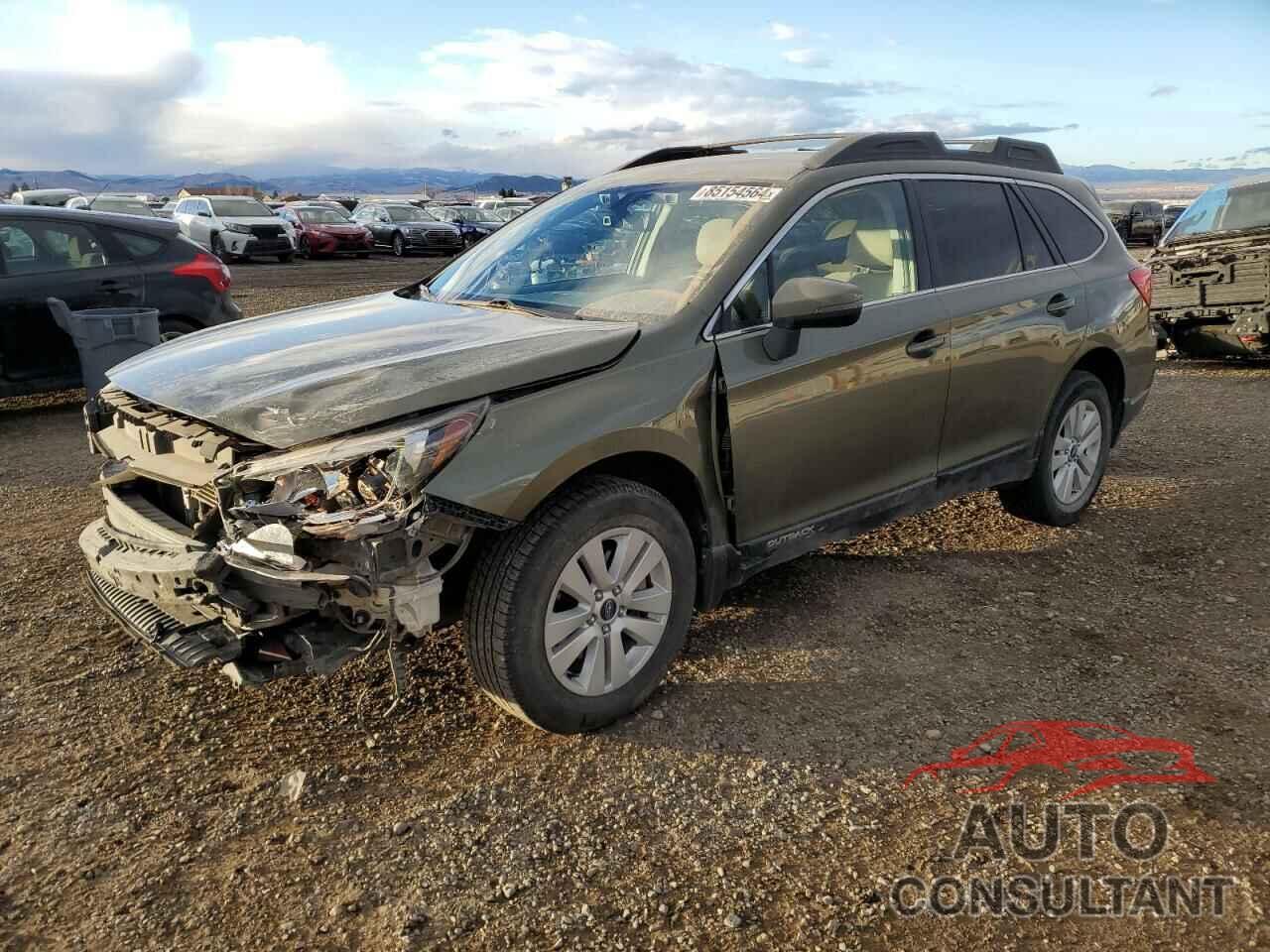 SUBARU OUTBACK 2018 - 4S4BSAFC9J3292401