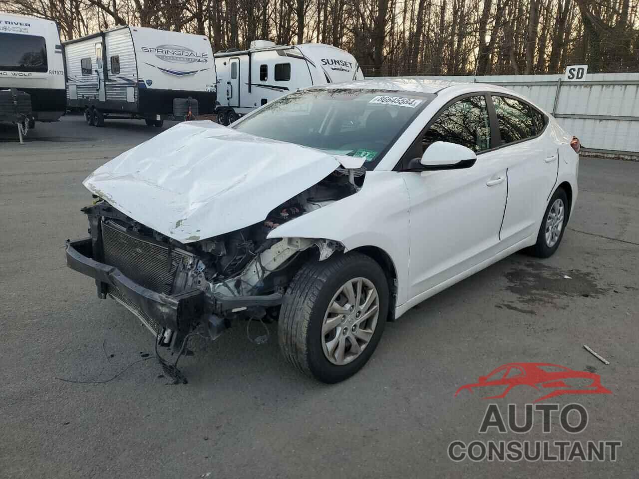 HYUNDAI ELANTRA 2018 - 5NPD74LF5JH393289