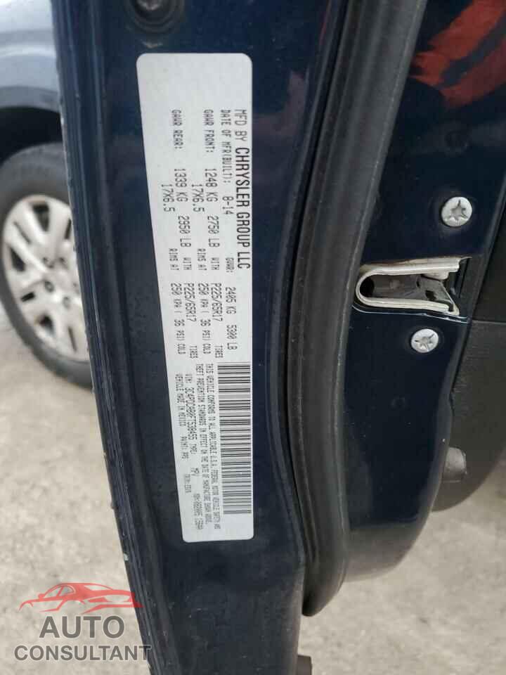 DODGE JOURNEY 2015 - 3C4PDCAB0FT538455