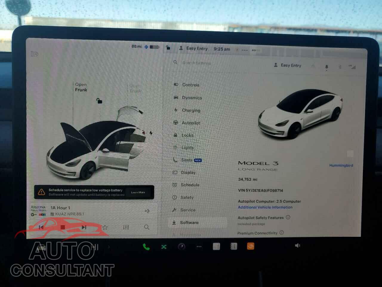 TESLA MODEL 3 2018 - 5YJ3E1EA9JF098714