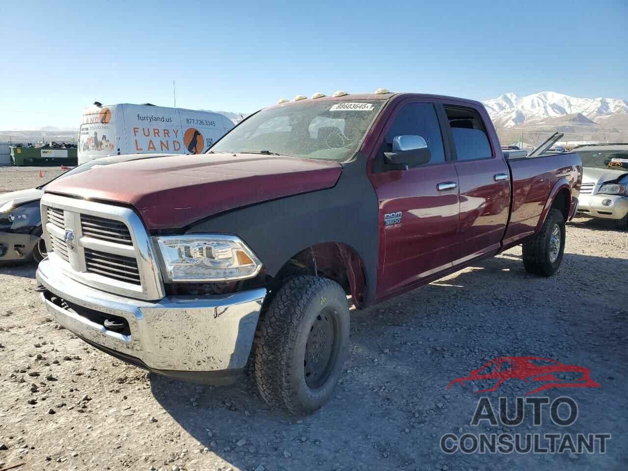 DODGE RAM 3500 2012 - 3C63D3JLXCG212035