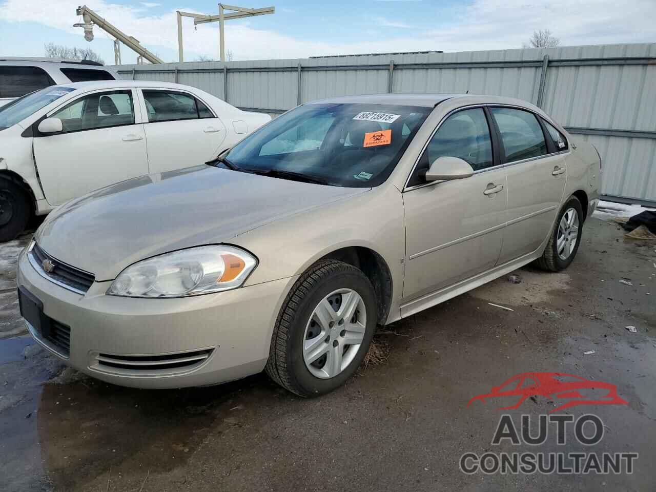 CHEVROLET IMPALA 2009 - 2G1WB57K191119176