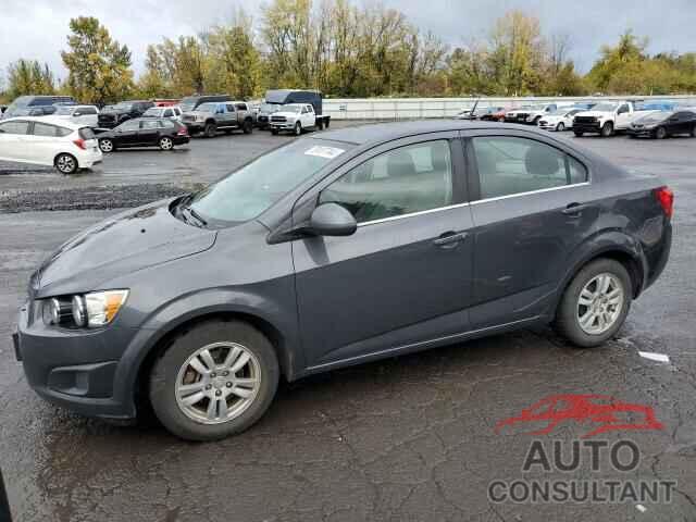 CHEVROLET SONIC 2012 - 1G1JC5SB6C4218473
