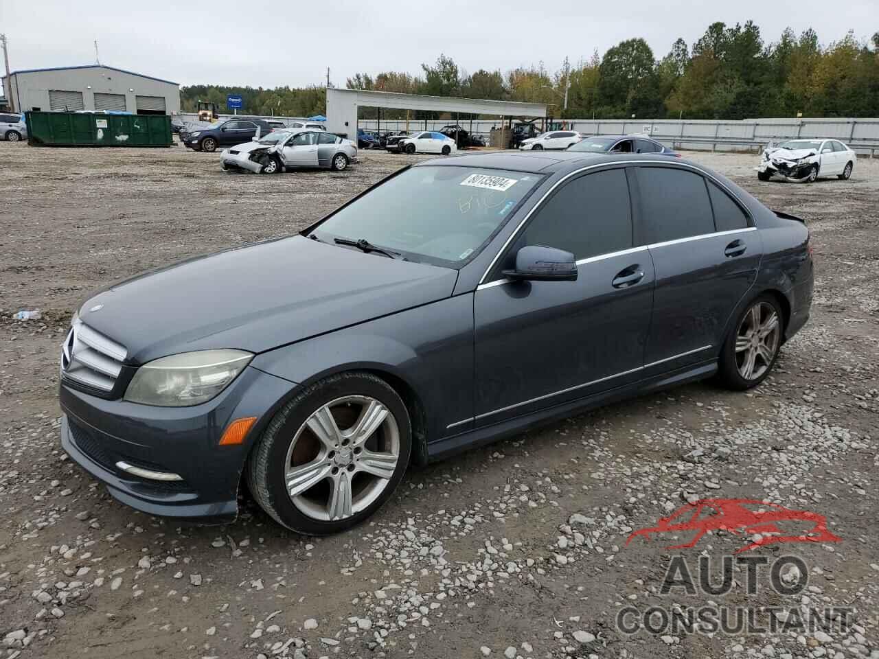 MERCEDES-BENZ C-CLASS 2011 - WDDGF5GB1BF535474