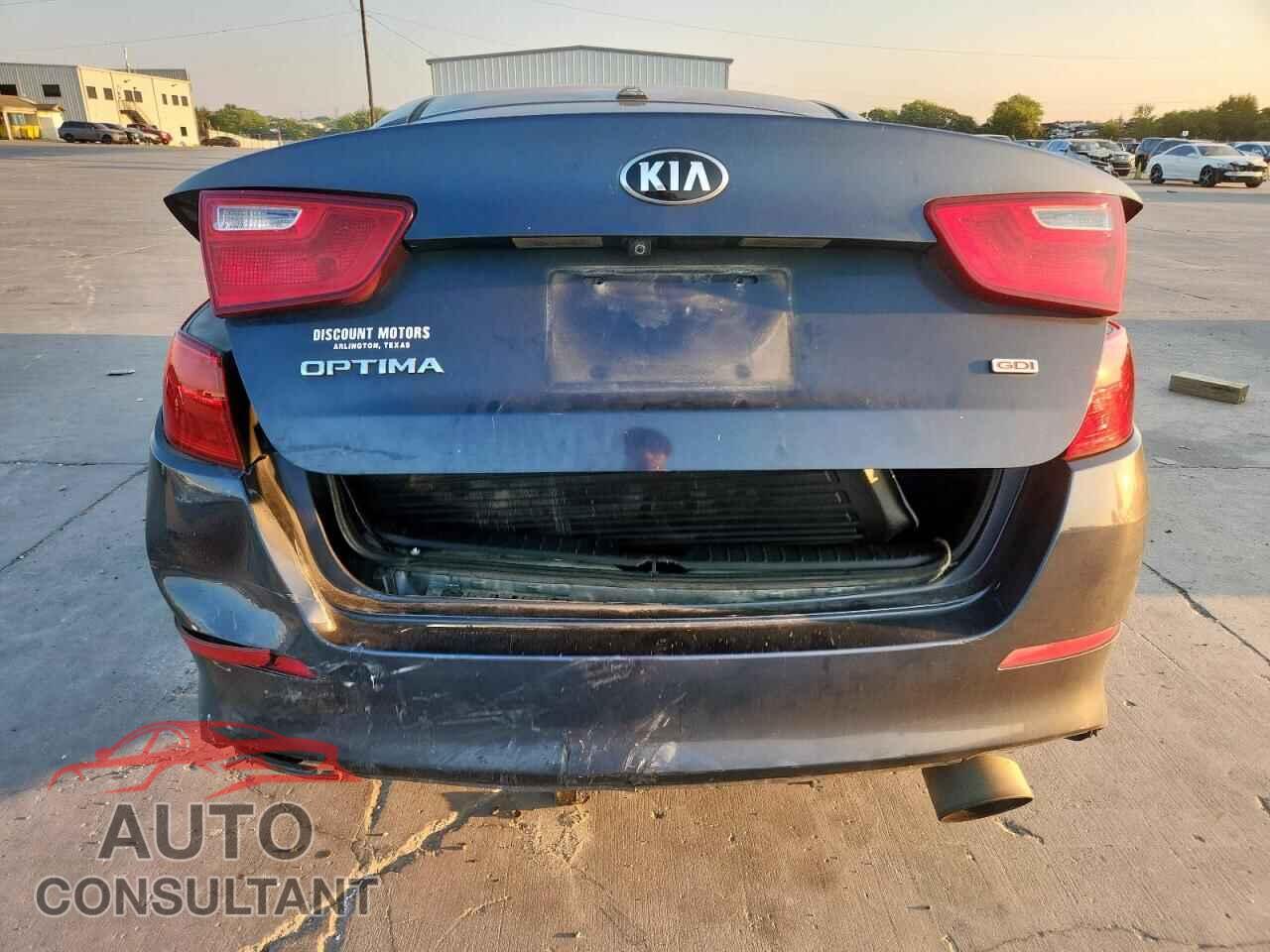 KIA OPTIMA 2015 - KNAGM4A75F5554844