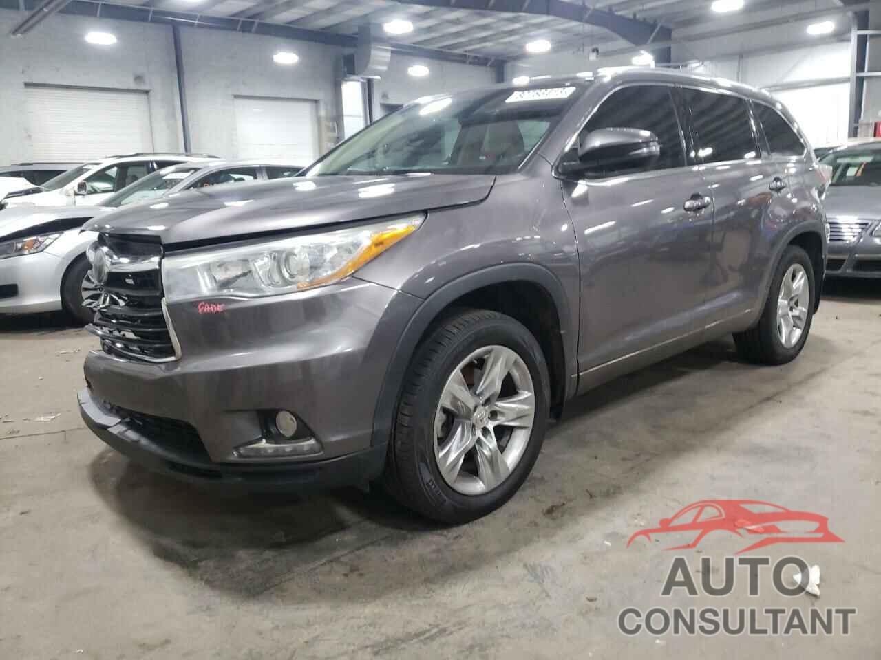 TOYOTA HIGHLANDER 2015 - 5TDDKRFH8FS193064