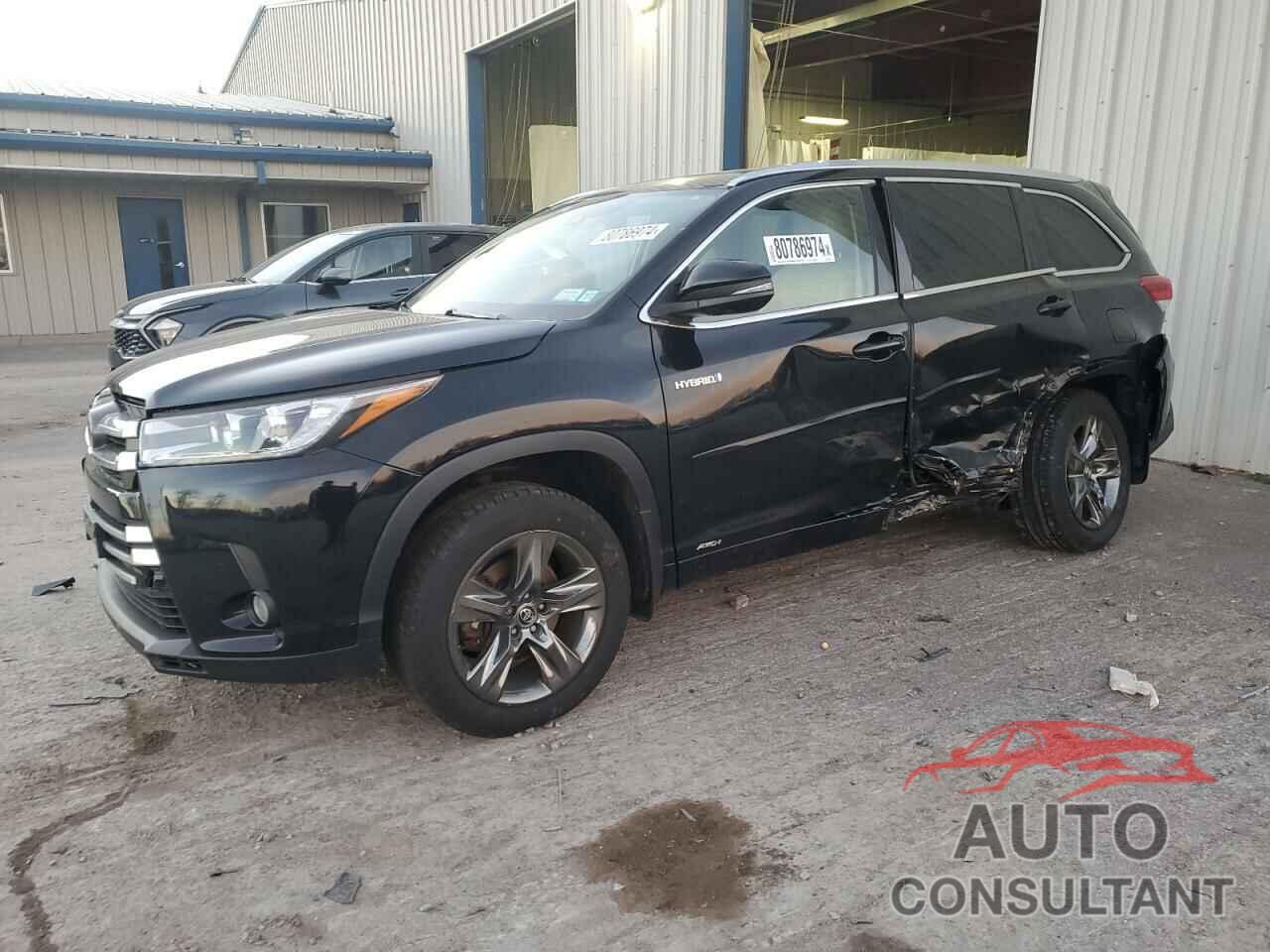 TOYOTA HIGHLANDER 2017 - 5TDDGRFH1HS025707