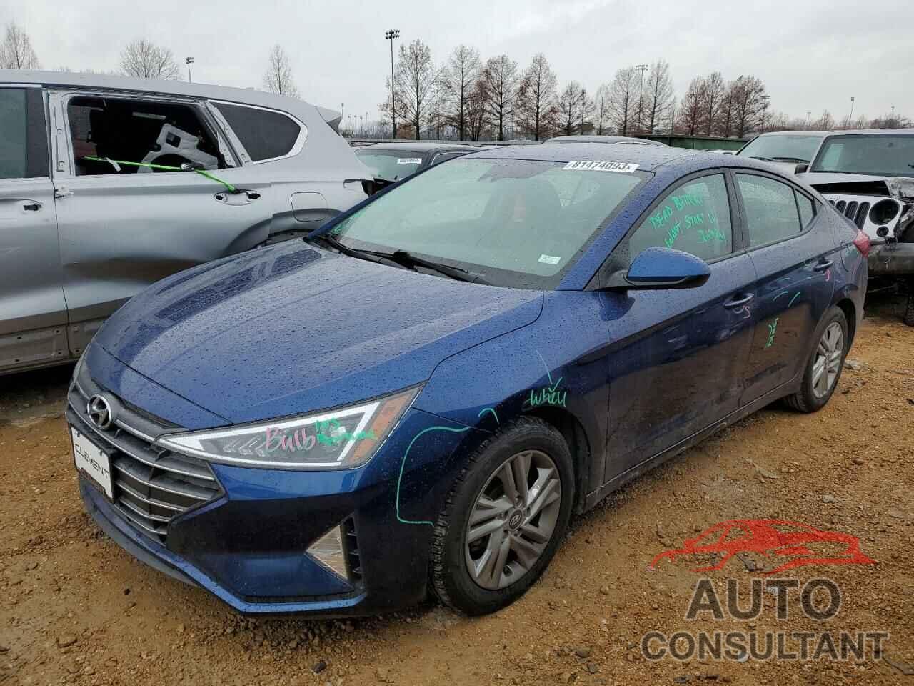 HYUNDAI ELANTRA 2020 - 5NPD84LF1LH578634