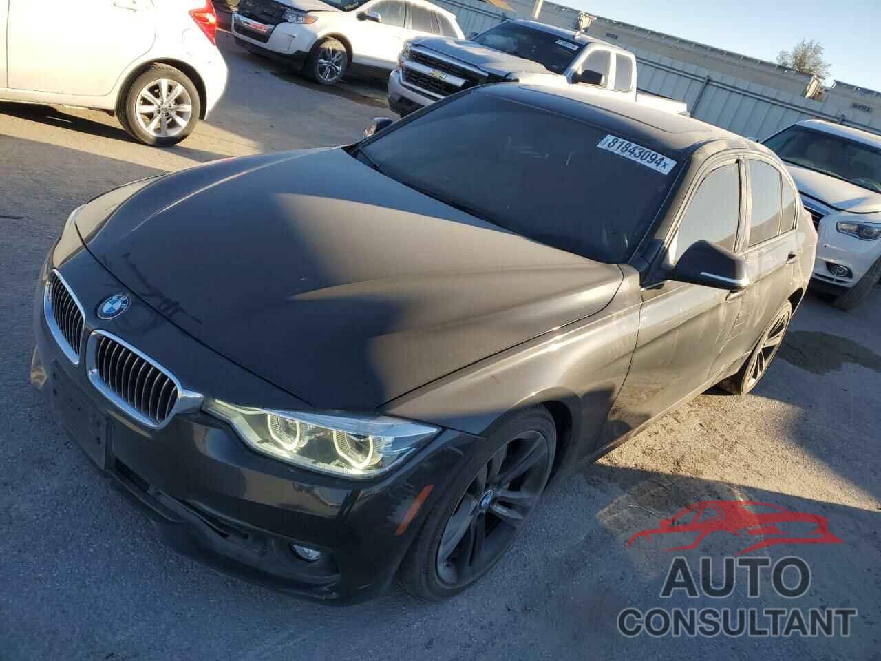 BMW 3 SERIES 2018 - WBA8B7G58JNU94987