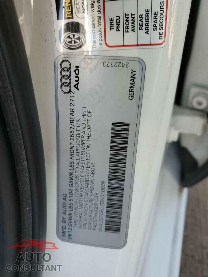 AUDI A6 2013 - WAUGFAFC7DN010809