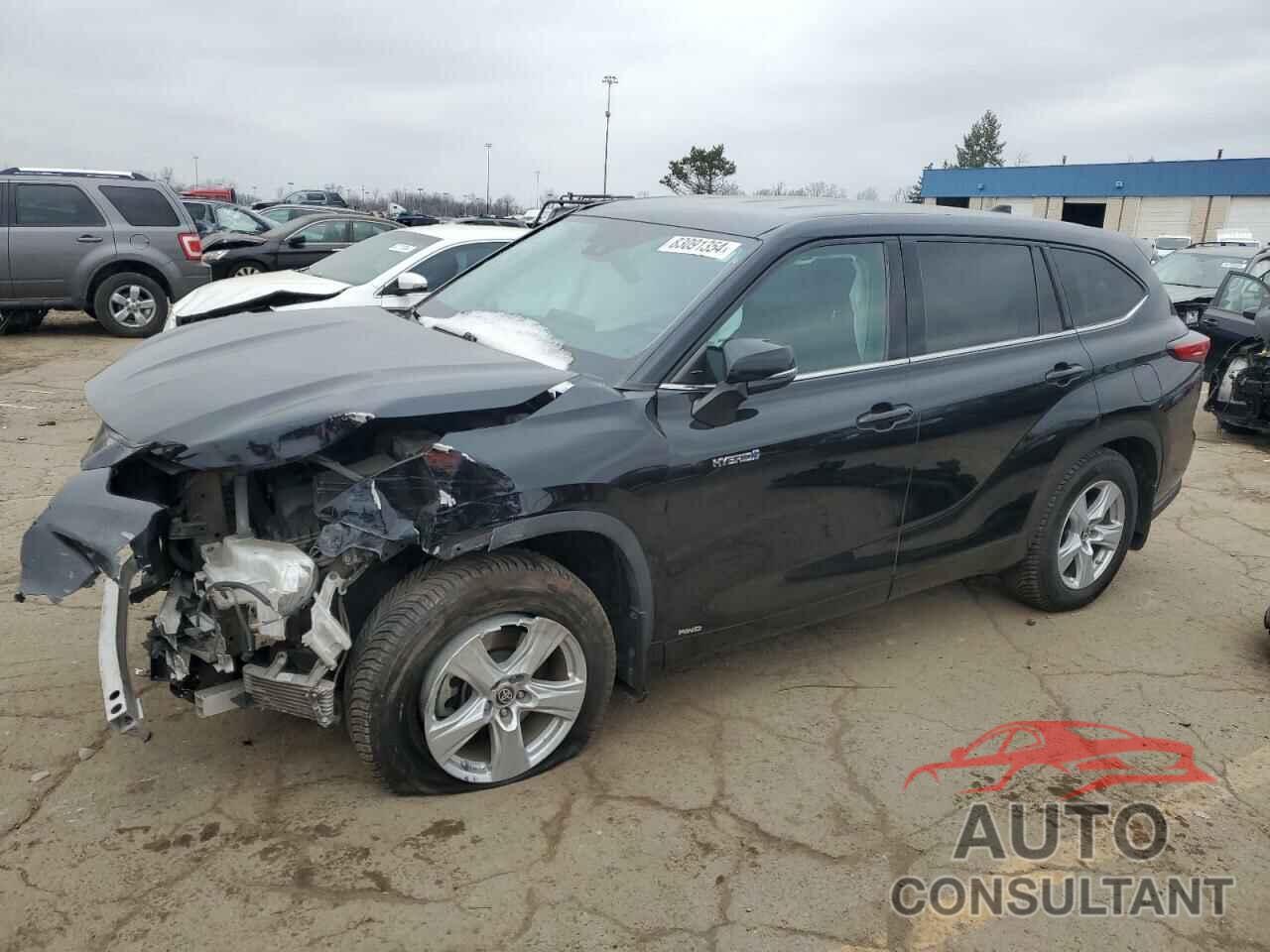 TOYOTA HIGHLANDER 2021 - 5TDBBRCH4MS516423