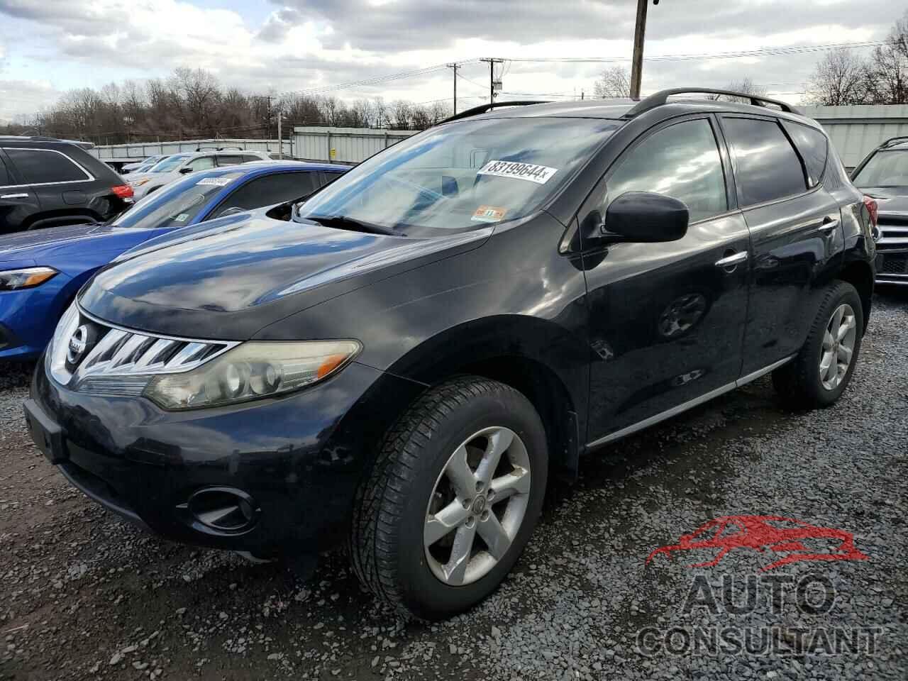 NISSAN MURANO 2009 - JN8AZ18W29W121524