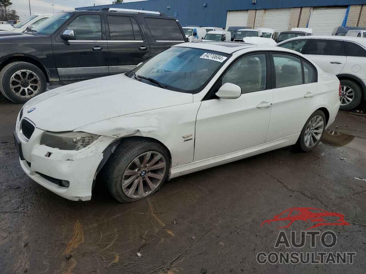 BMW 3 SERIES 2011 - WBAPK5C58BF123474