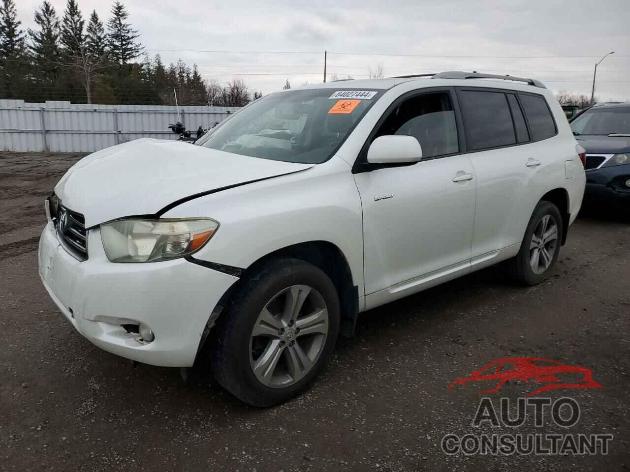 TOYOTA HIGHLANDER 2009 - JTEES43A692138375