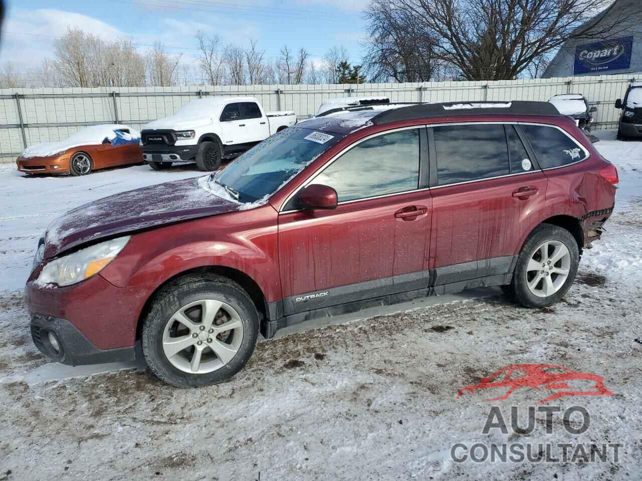 SUBARU OUTBACK 2014 - 4S4BRBLC9E3233621