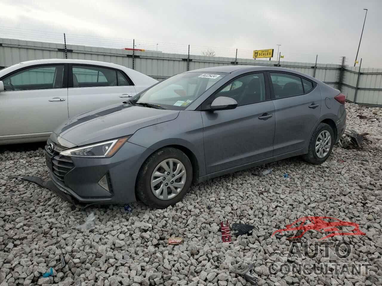 HYUNDAI ELANTRA 2019 - KMHD74LF9KU829614