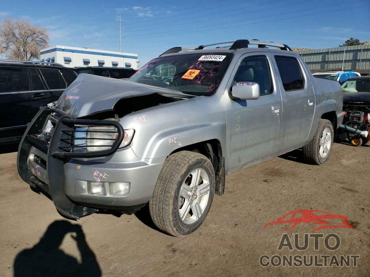 HONDA RIDGELINE 2011 - 5FPYK1F53BB006389