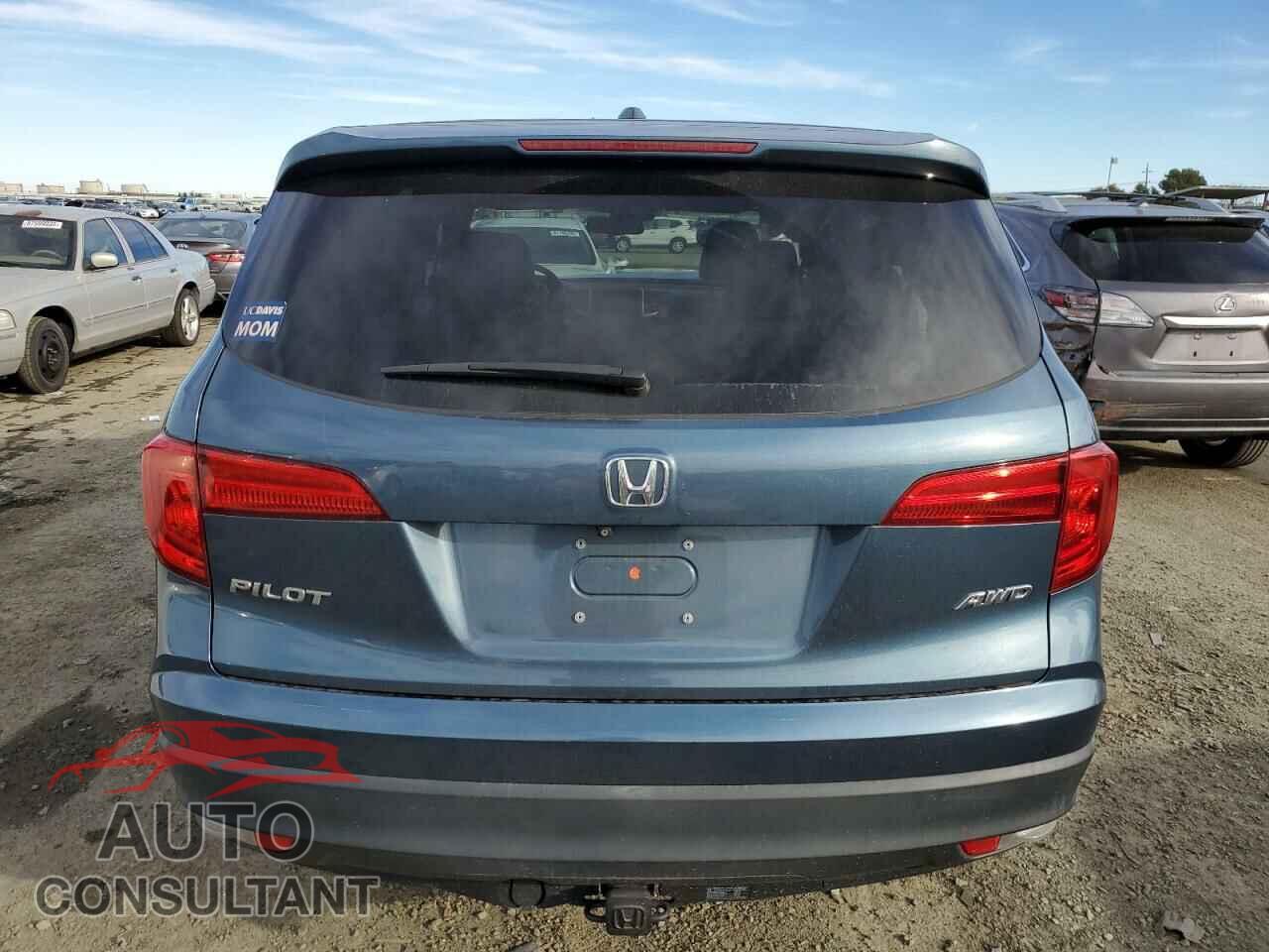 HONDA PILOT 2017 - 5FNYF6H64HB078937