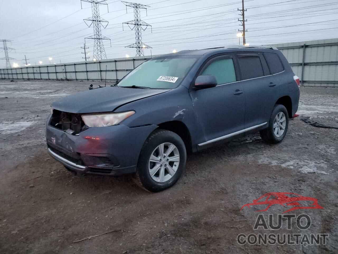 TOYOTA HIGHLANDER 2011 - 5TDZK3EHXBS036781