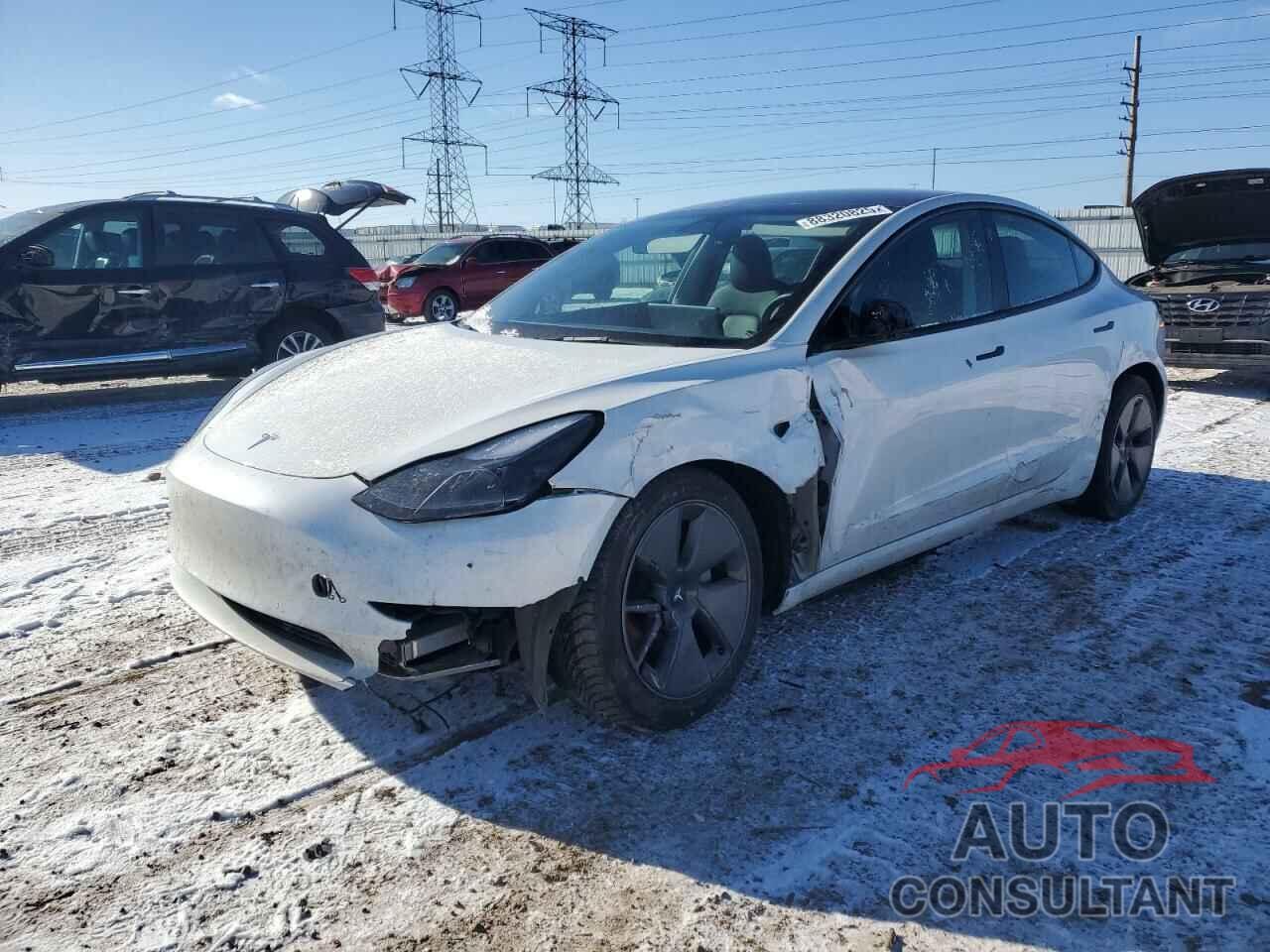 TESLA MODEL 3 2022 - 5YJ3E1EA4NF320114