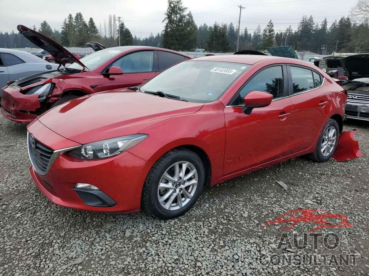 MAZDA 3 2016 - 3MZBM1U7XGM316780