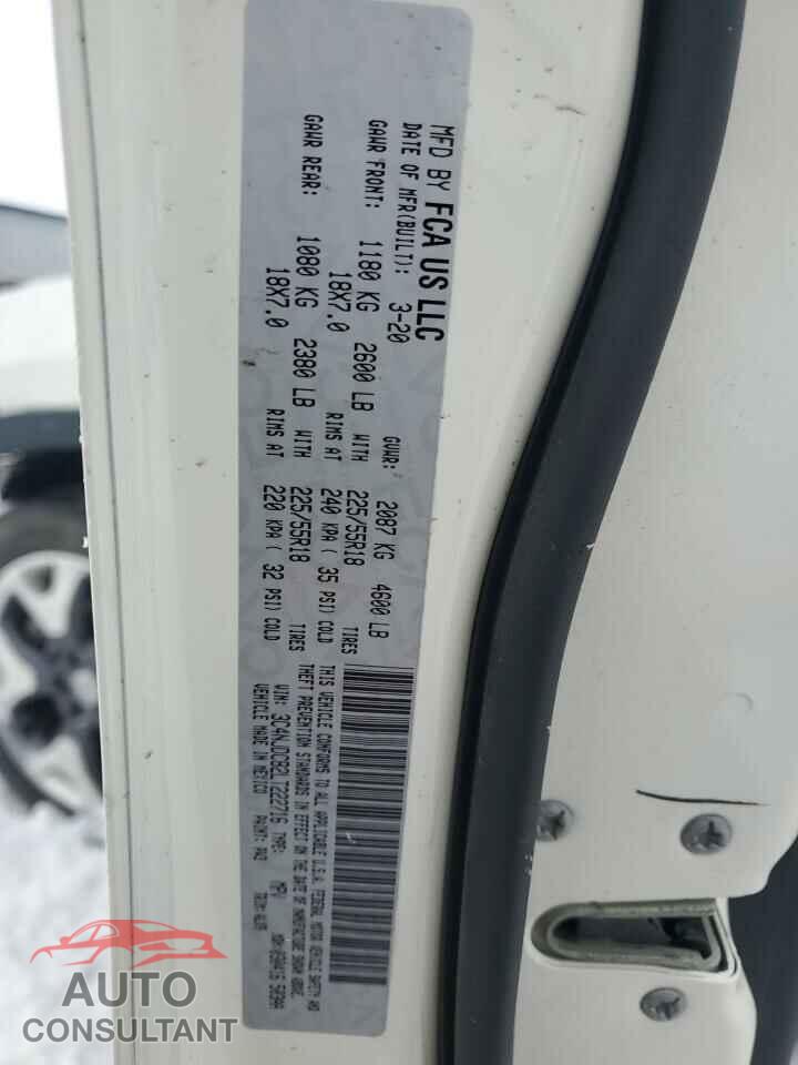 JEEP COMPASS 2020 - 3C4NJDCB2LT222716
