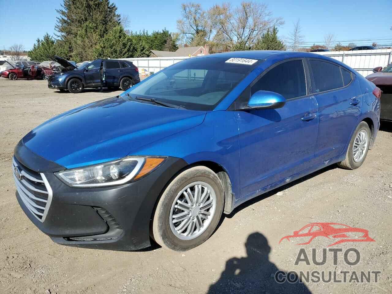 HYUNDAI ELANTRA 2018 - KMHD74LF4JU610672