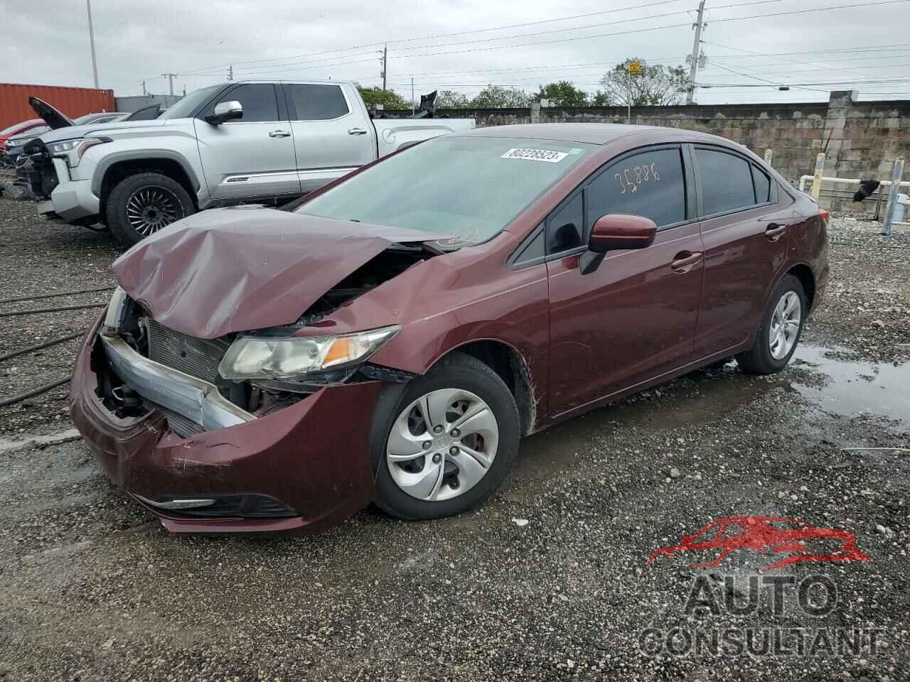 HONDA CIVIC 2015 - 19XFB2F54FE026569