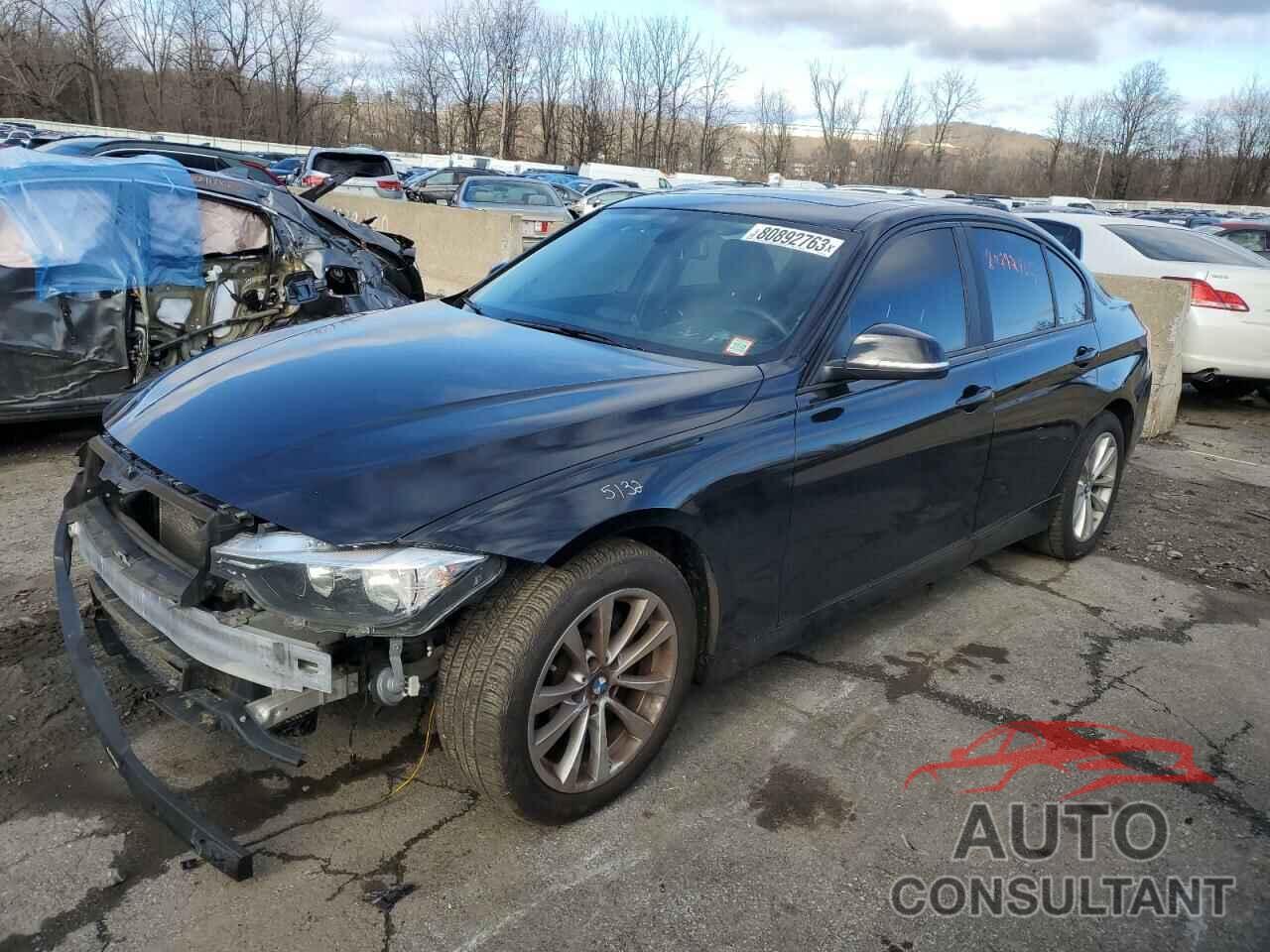 BMW 3 SERIES 2017 - WBA8E5G37HNU44540