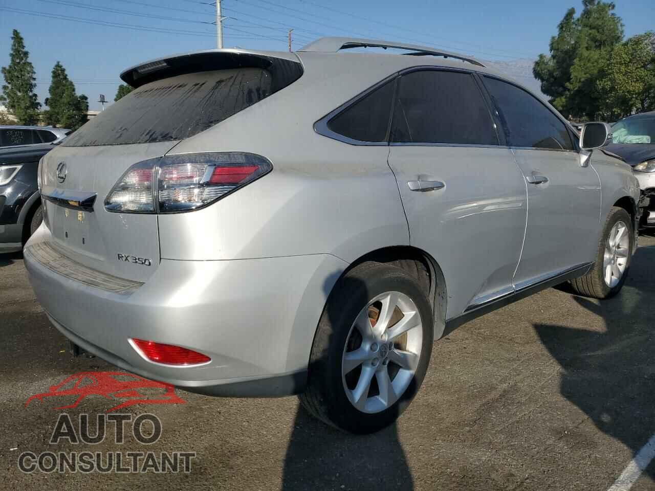 LEXUS RX350 2012 - 2T2ZK1BA3CC076346