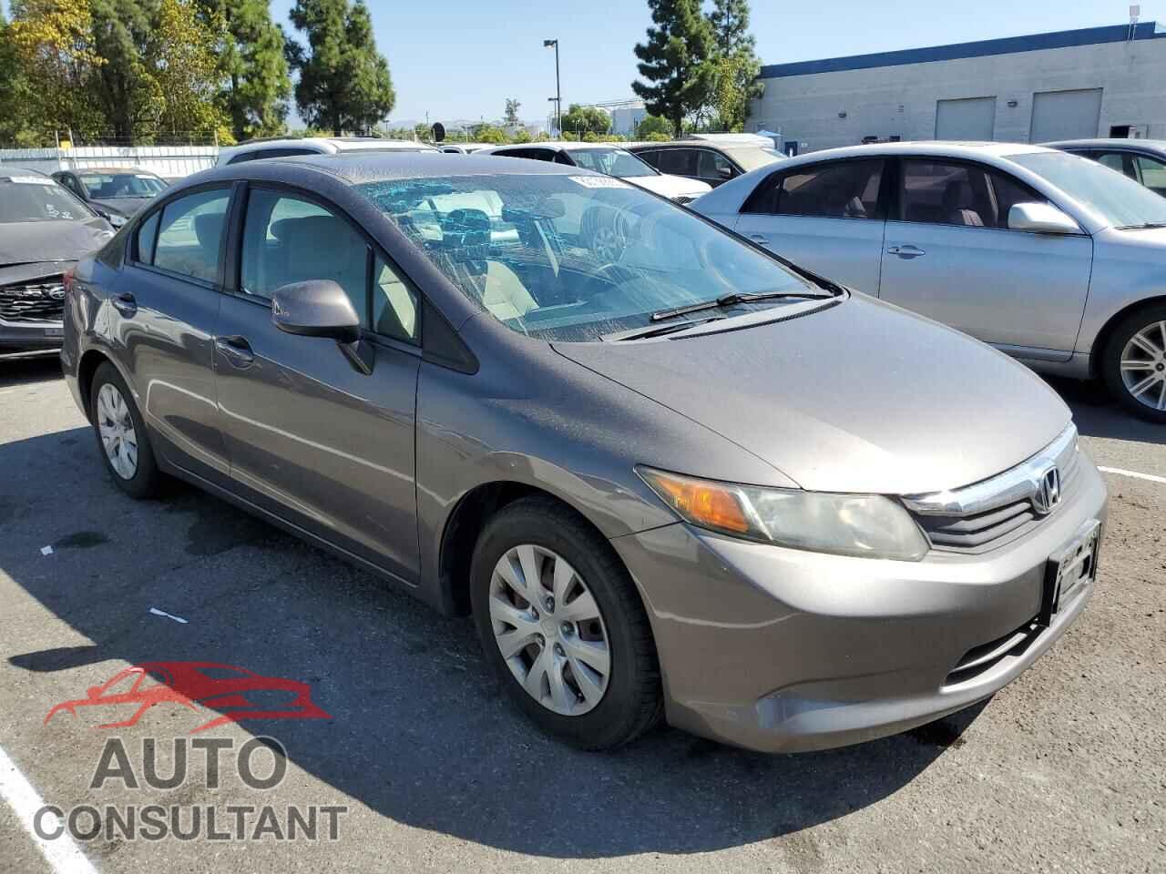 HONDA CIVIC 2012 - 19XFB2F58CE362169