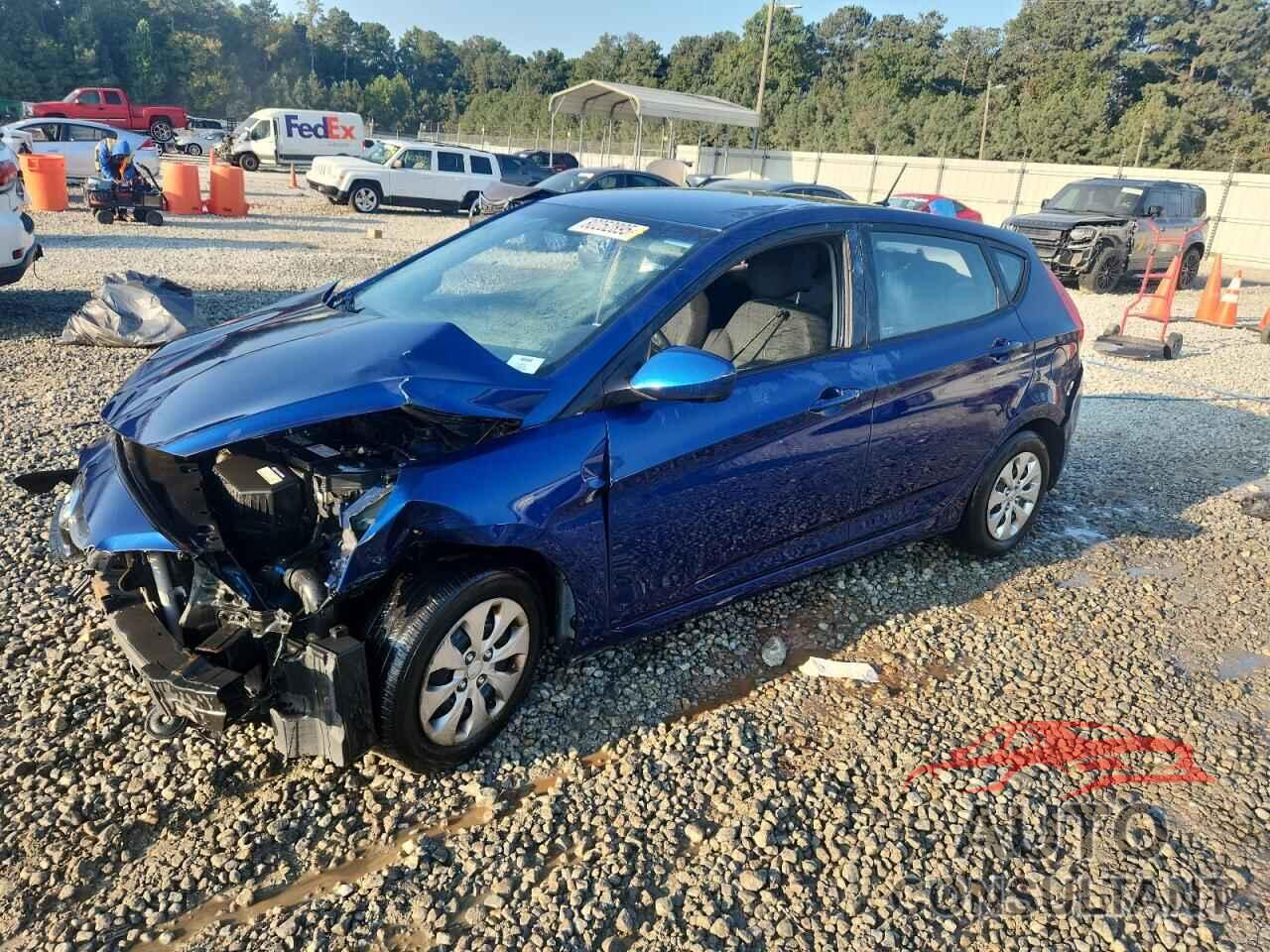 HYUNDAI ACCENT 2016 - KMHCT5AE5GU247928