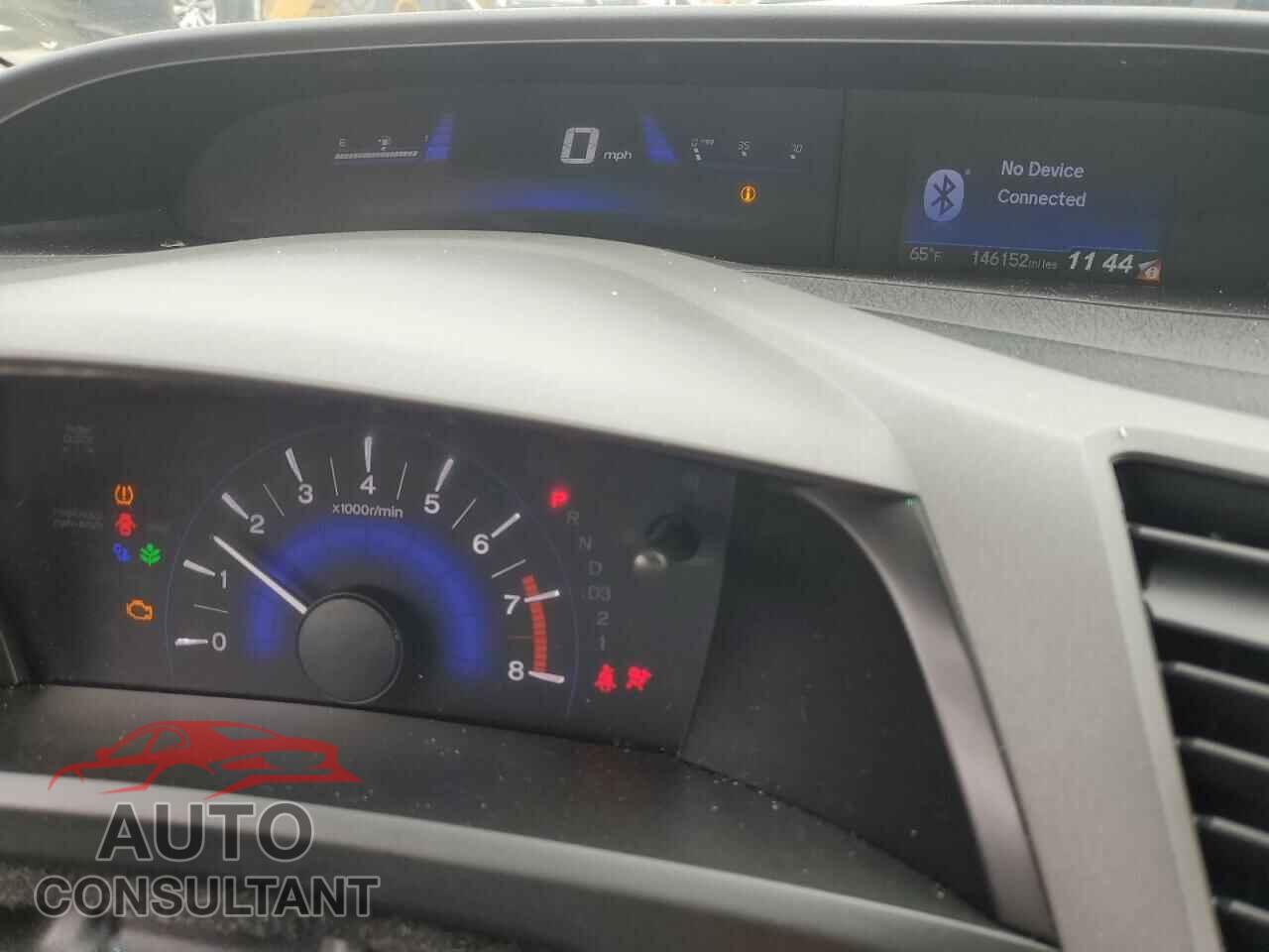HONDA CIVIC 2012 - 19XFB2F82CE362128