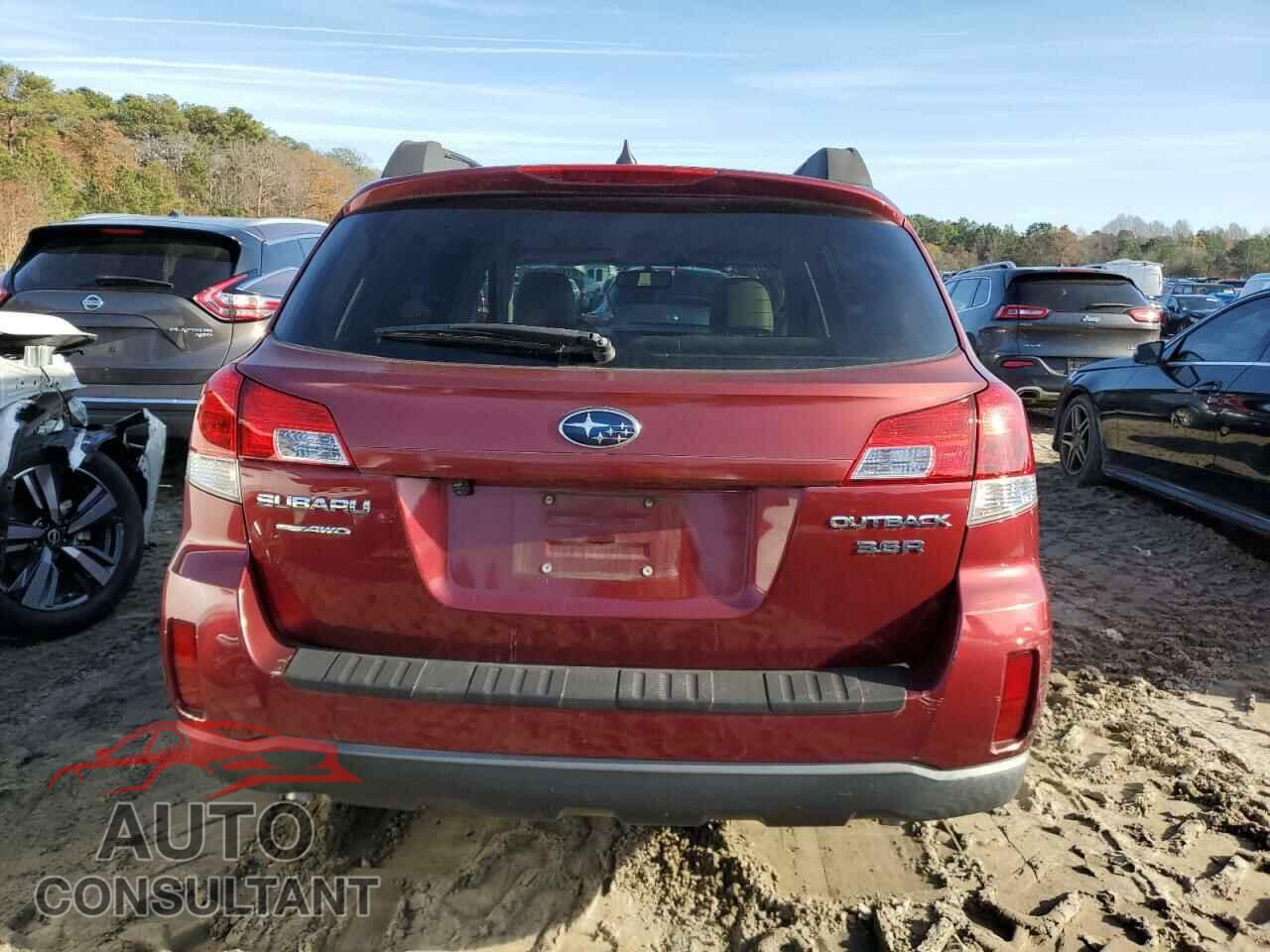SUBARU OUTBACK 2011 - 4S4BRDKC5B2434074