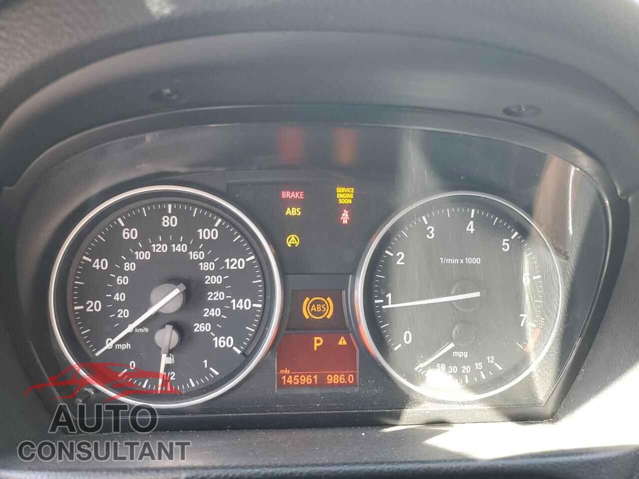 BMW 3 SERIES 2011 - WBAPH5C50BA443075
