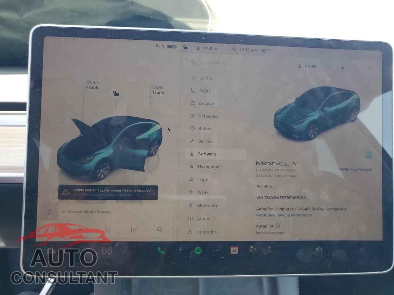 TESLA MODEL Y 2024 - 7SAYGAEE8RF005263