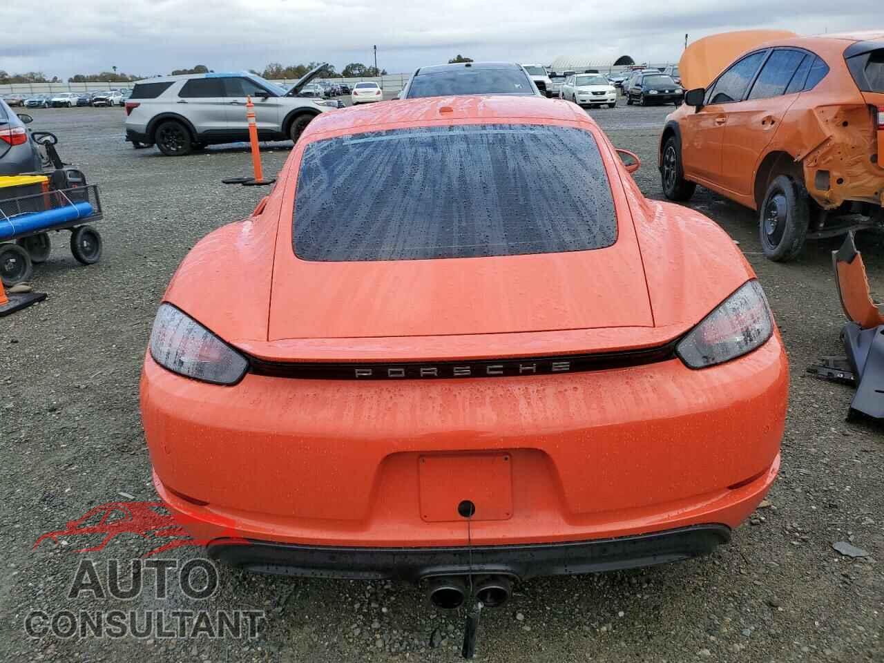 PORSCHE CAYMAN 2017 - WP0AB2A82HS285475