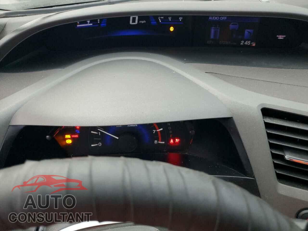 HONDA CIVIC 2012 - JHMFB4F24CS009182