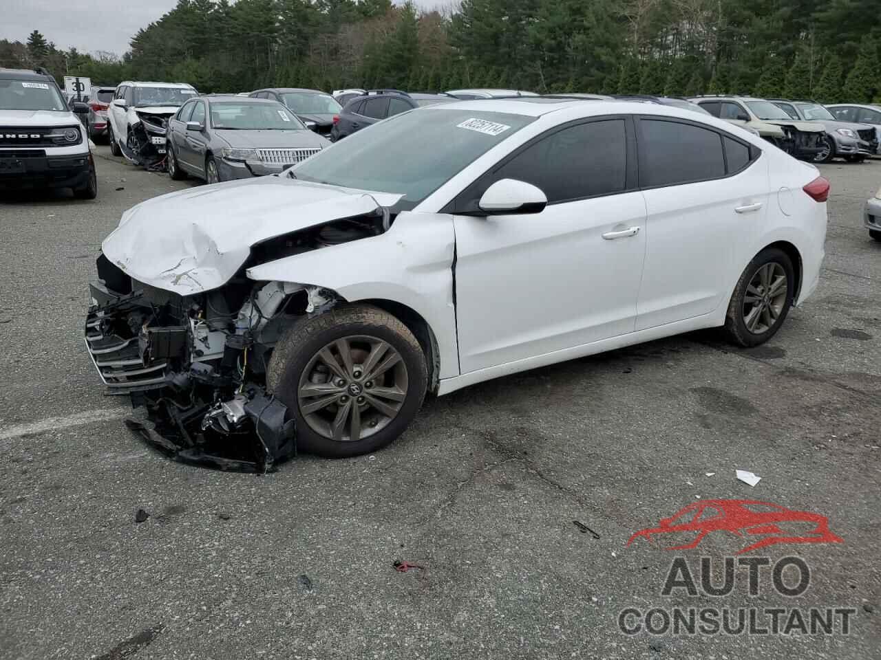 HYUNDAI ELANTRA 2018 - 5NPD84LF4JH356909